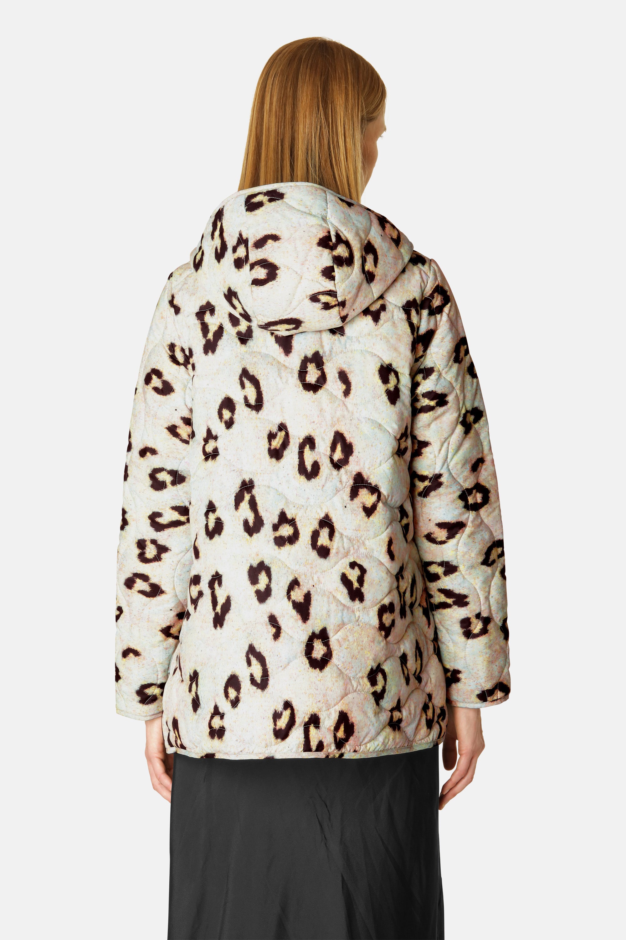 Ilse Jacobsen Hornbæk Outerwear Quilt jacket Jacket 760 Leopard